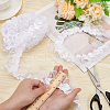 Fingerinspire 7.7~8M Stain Flower Lace Ribbon OCOR-FG0002-35A-3