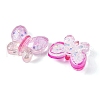 Transparent Epoxy Resin Butterfly Decoden Cabochons CRES-M034-02C-2