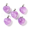 Dyed Natural Jade Pendants G-J386-H14-P-1
