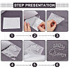 Fingerinspire 24Pcs 4 Style Glitter Hotfix Rhinestone(Hot Melt Adhesive On The Back) DIY-FG0003-82-3
