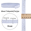 Embroidery Polyester Ribbons OCOR-WH0077-98B-2