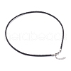 Braided Waxed Polyester Cord Necklaces Making NJEW-Z011-03P-C-1