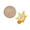 Seed Beads Beaded Charms PALLOY-MZ00351-01-2