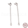 925 Sterling Silver Chain Extenders STER-D036-27AS-3