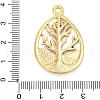 304 Stainless Steel Enamel Pendants STAS-S163-34G-02-3
