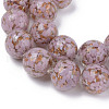 Handmade Gold Sand Lampwork Beads LAMP-S194-008C-01-3