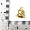 Brass Micro Pave Cubic Zirconia Pendants KK-M322-25G-3