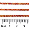 Natural Red Agate Beads Strands G-M438-A10-02-4