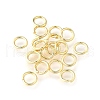 Brass Open Jump Rings KK-V007-004G-08-1