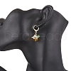 Alloy Acrylic Hoop Earrings EJEW-JE06439-3