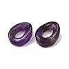 Natural Amethyst Pendants G-Z082-01E-2