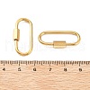 304 Stainless Steel Locking Carabiner STAS-C092-05C-G-3
