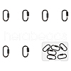 Unicraftale 6Pcs 304 Stainless Steel Screw Carabiner Lock Charms STAS-UN0059-75B-1