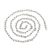 304 Stainless Steel Infinity Link Chains CHS-S012-07P-2