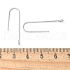 316 Surgical Stainless Steel Earring Hooks STAS-Z124-02D-P-3