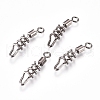 Stainless Steel Fishing Ball Bearing Swivel STAS-WH0017-01C-2