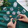 Transparent Plastic Box CON-WH0085-93-3
