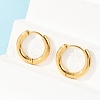 Ion Plating(IP) 304 Stainless Steel Huggie Hoop Earrings X-EJEW-O087-06B-6
