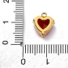 304 Stainless Steel Rhinestone Pendants STAS-P386-01G-06-3