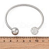 304 Stainless Steel Cuff Bangles BJEW-A036-05P-5