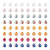 Biyun 400Pcs 8 Style Electroplate Glass Beads Strands EGLA-BY0001-02-3