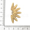 304 Stainless Steel Pendants STAS-P383-07G-3