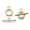 Alloy Toggle Clasps PALLOY-T075-84G-NR-1