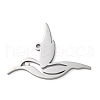 Non-Tarnish 304 Stainless Steel Pendants STAS-R116-02P-1