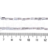 Electroplate Transparent Glass Beads Strands Pearl Luster Plated EGLA-H106-01A-PL01-4