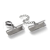 Tarnish Resistant 304 Stainless Steel Curb Chain Extender STAS-K195-21P-04-2