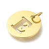 Ion Plating(IP) 304 Stainless Steel Pendants STAS-M074-01G-E-2