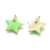 Brass Pendants ZIRC-I046-10A-2