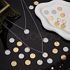 Unicraftale PVD Vacuum Plating Stainless Steel Pendants STAS-UN0019-16-2