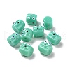 Halloween Opaque Resin Beads RESI-E023-01F-3