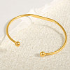304 Stainless Steel Cuff Bangles IL3957-2-1