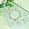 Unicraftale 200Pcs Brass Spacer Beads KK-UN0002-34-3