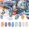 Craftdady 80Pcs 8 Colors Transparent Electroplate Glass Beads EGLA-CD0001-10-9