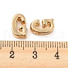 Golden Plated Alloy Beads PALLOY-CJC0001-64KCG-G-3