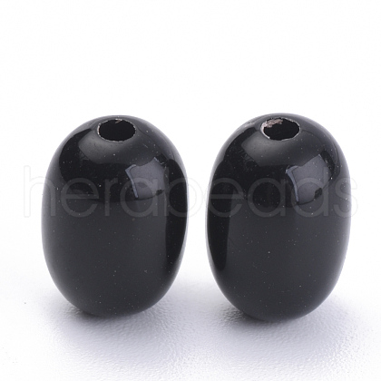 Opaque Acrylic Beads SACR-S300-08C-02-1