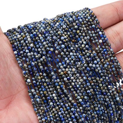 Natural Lapis Lazuli Beads Strands G-RM2025-A04-2mm-1
