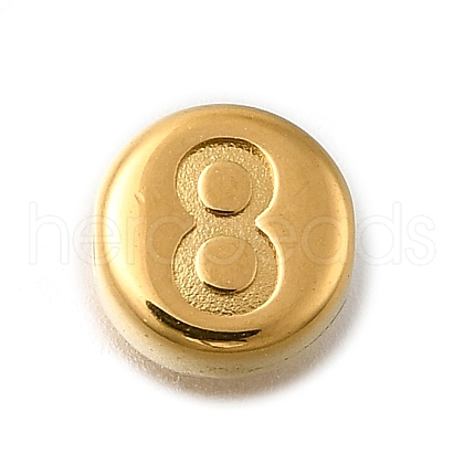 PVD Vacuum Plating 201 Stainless Steel Beads STAS-U045-01G-8-1