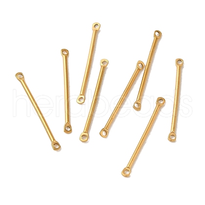 Ion Plating(IP) 304 Stainless Steel Connector Charms STAS-Q323-06C-G-1