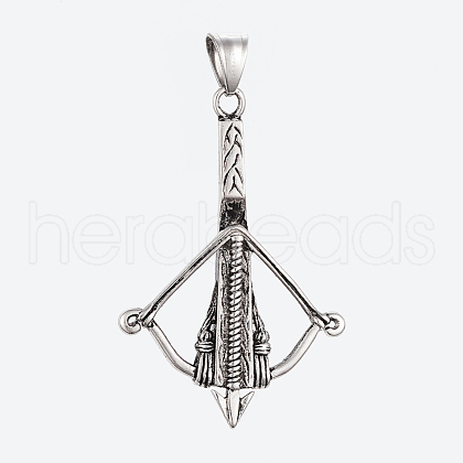 304 Stainless Steel Pendants STAS-G175-23AS-1
