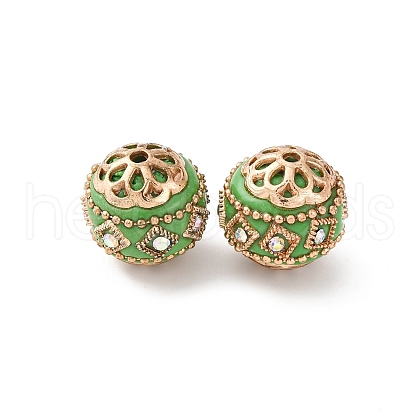 Handmade Resin Indonesia Beads IPDL-E010-20-A-01KCG-1