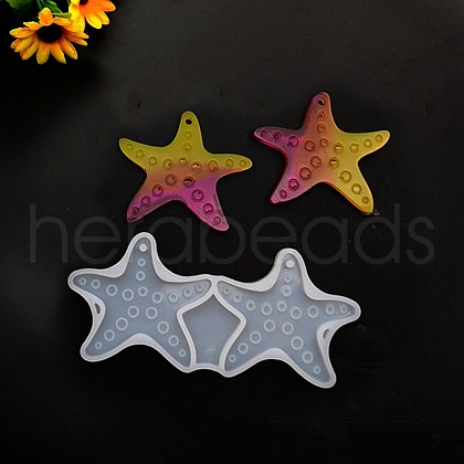 DIY Ocean Themed Silicone Pendant Molds SIMO-L001-07B-1
