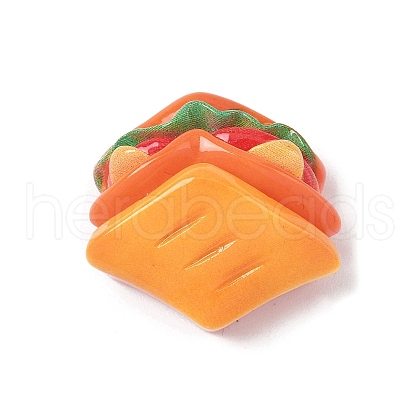 Cute Opaque Resin Cabochons RESI-L046-D05-1