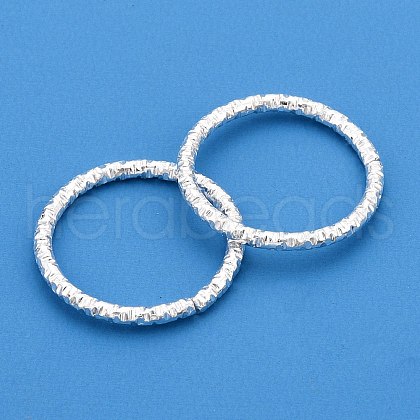 Iron Textured Jump Rings IFIN-D086-05-S-1