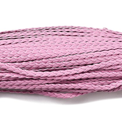 3-Ply PU Leather Braided Cord OCOR-Q059-01G-1
