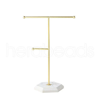 T Iron Bar Jewerly Display Stands for Necklaces Bracelets Watches PW-WGA563E-02-1