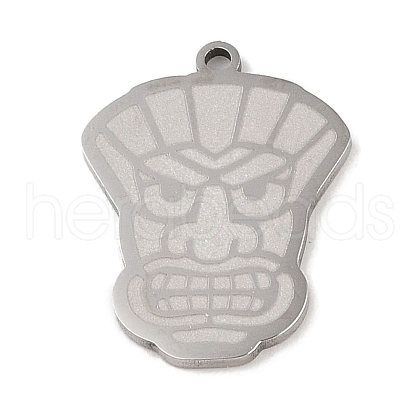 Non-Tarnish 304 Stainless Steel Pendants STAS-C095-16P-1